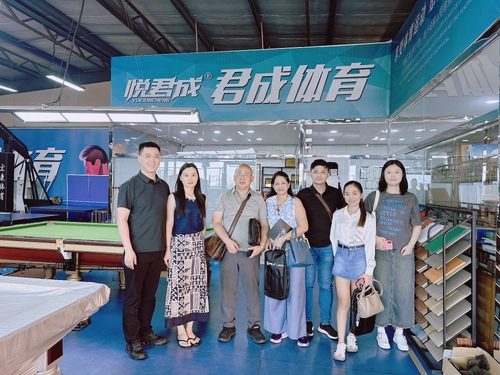 Latest company news about Warm Reception For Philippine Buyers, One Stop Sports Facility Solution Export To Philippines!
